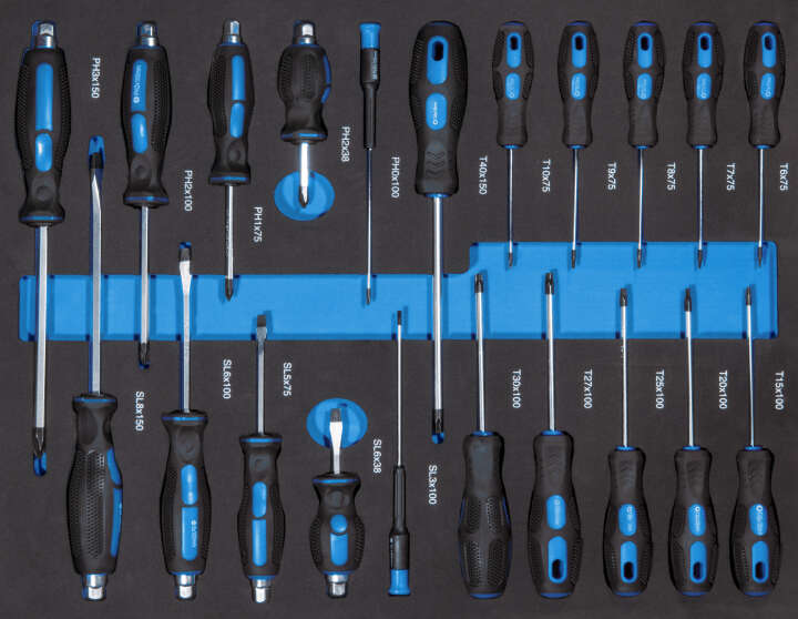 Güde Werkstattwagen GW7 Black Line 226-tlg.